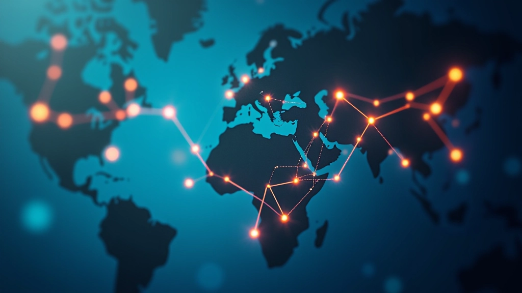 Capital flow data visualization