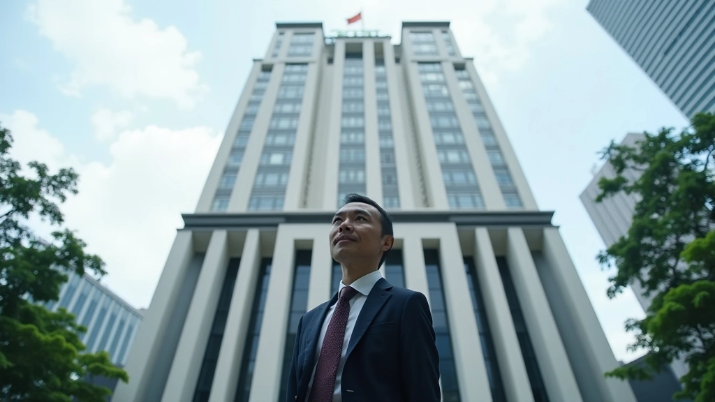 Bank Negara Malaysia headquarters building exterior with modern architecture reflecting economic strength and institutional presence
