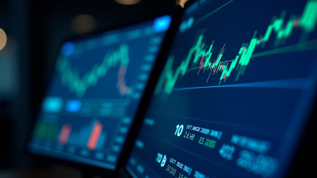Financial trading screen with currency exchange rates and Malaysian ringgit symbol displayed in real-time