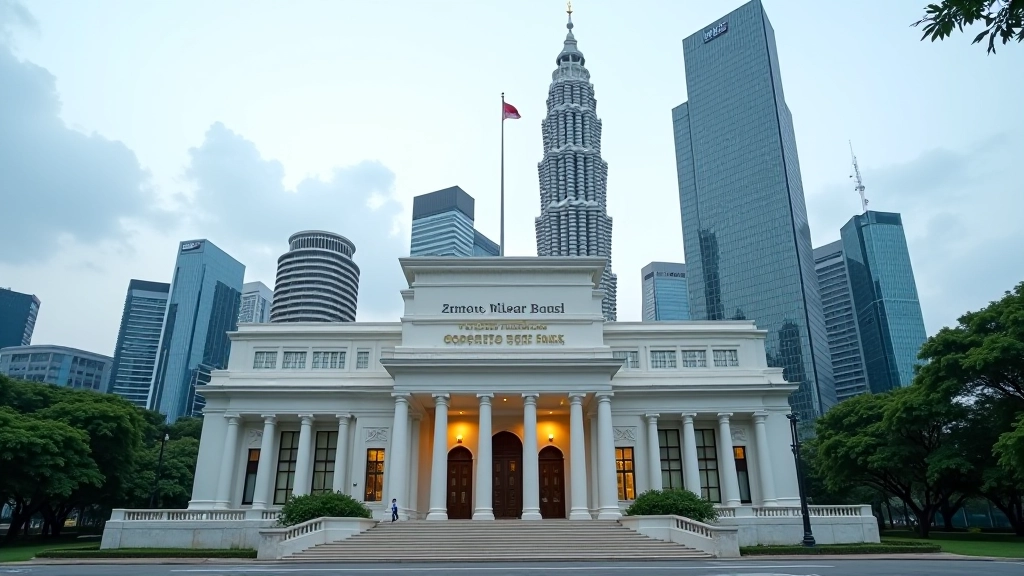 Central bank building and financial stability